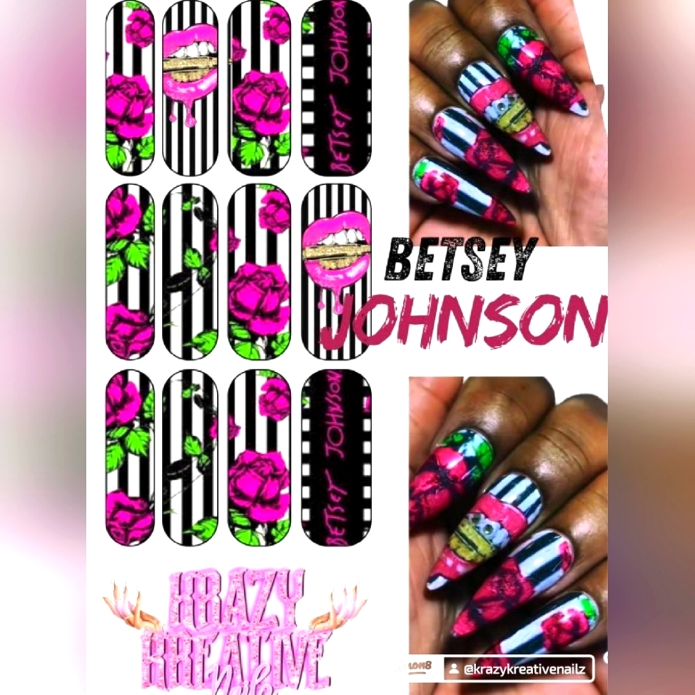 Betsey Nail Decals